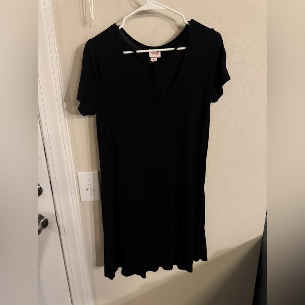 Black Tshirt Dress- super comfy!